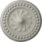 Ekena Millwork Foster Shell Ceiling Medallion (Fits Canopies up to 9 5/8"), 15 3/4"OD x 2"P, Pot of Cream CM15FOPCF - alternate 1